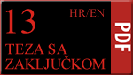 13 Teza sa zaključkom